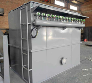 上海一鑄造廠熔鋼煙塵處理