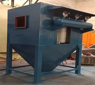 建材廠振動篩粉塵安裝HR-9濾筒除塵器