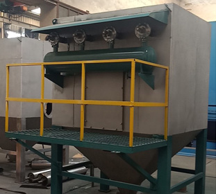 陶瓷廠粉塵安裝HR-12濾筒除塵器