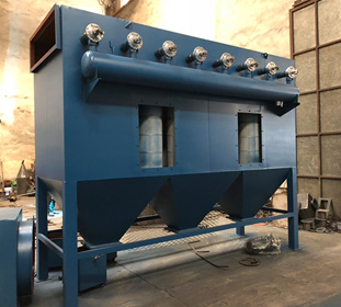 江蘇常州金屬零部件噴塑粉塵處理