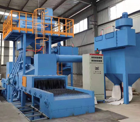 網帶通過式拋丸機