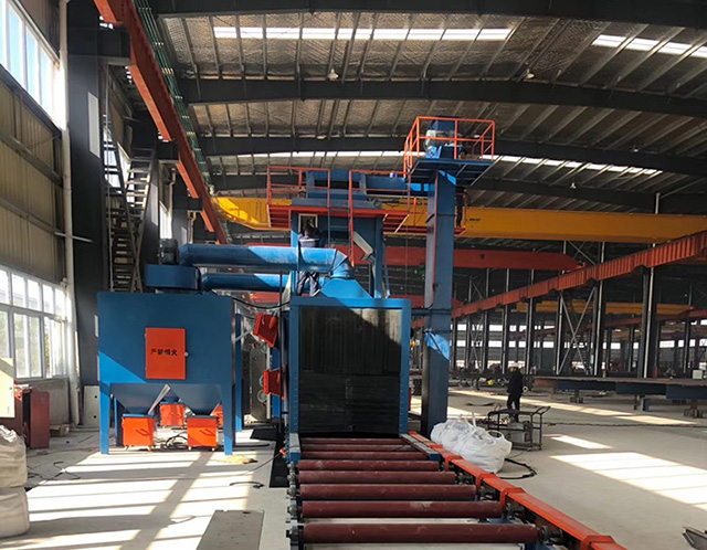 拋丸機(jī)濾筒式除塵器(圖5)