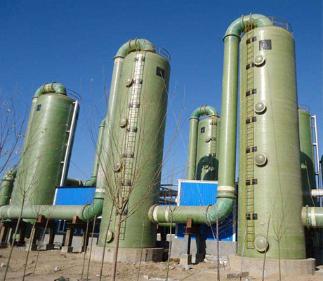 玻璃鋼噴淋塔 玻璃鋼噴淋塔