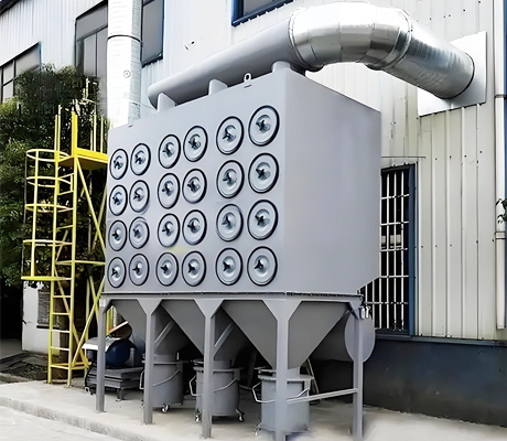 沉流式濾筒除塵器