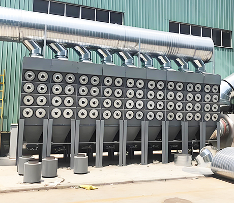 沉流式濾筒除塵器