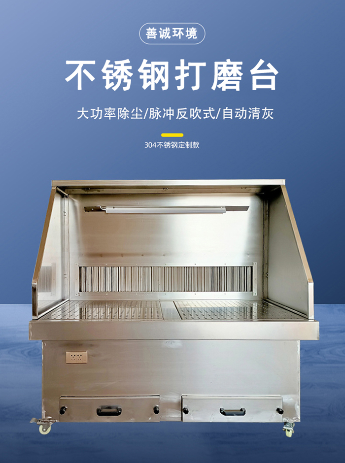 不銹鋼打磨臺(圖1)