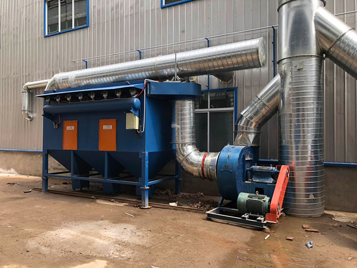 切割機濾筒式除塵器(圖1) 切割機濾筒式除塵器(圖1)