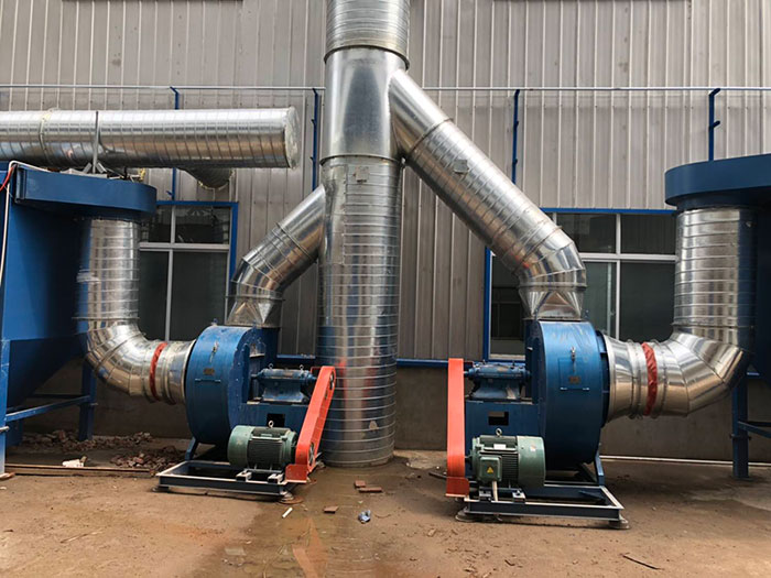 切割機濾筒式除塵器(圖5) 切割機濾筒式除塵器(圖5)