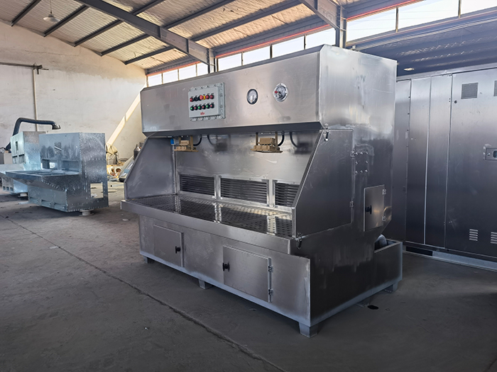 發(fā)貨廣州-2.5米不銹鋼濕式打磨臺(圖3)