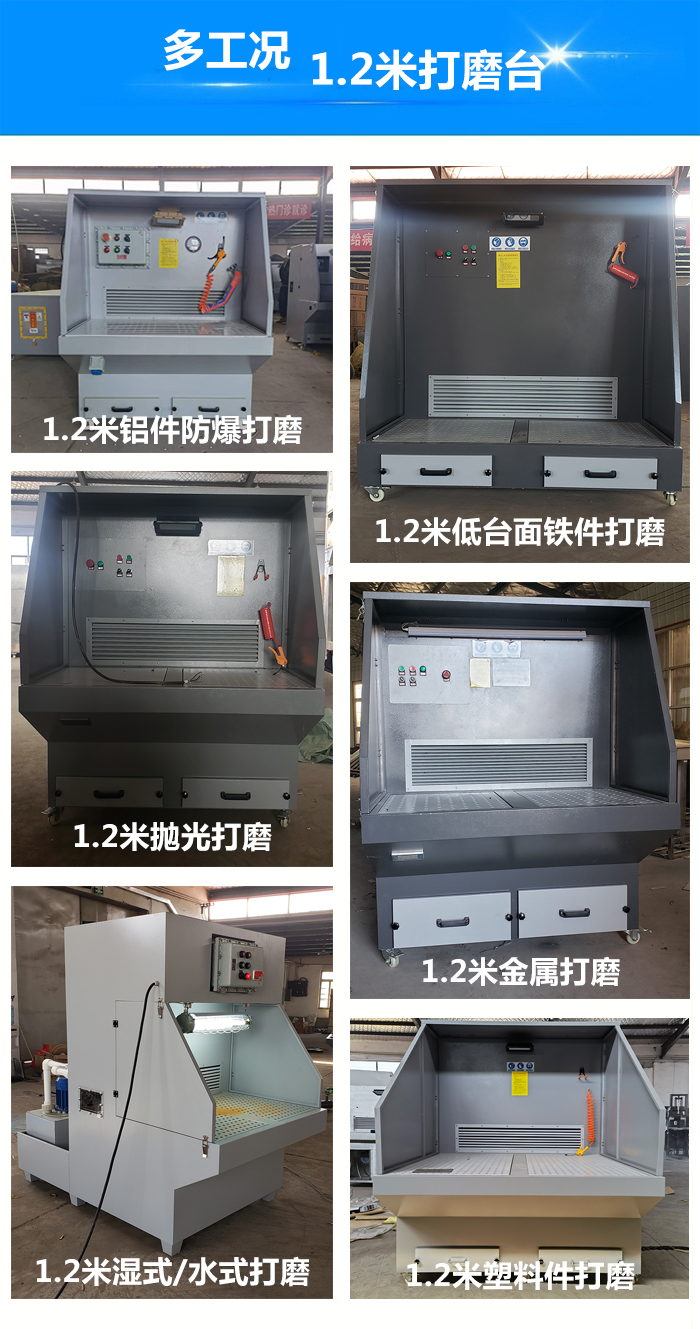 發貨常州-1.2米濕式防爆打磨臺(圖7)