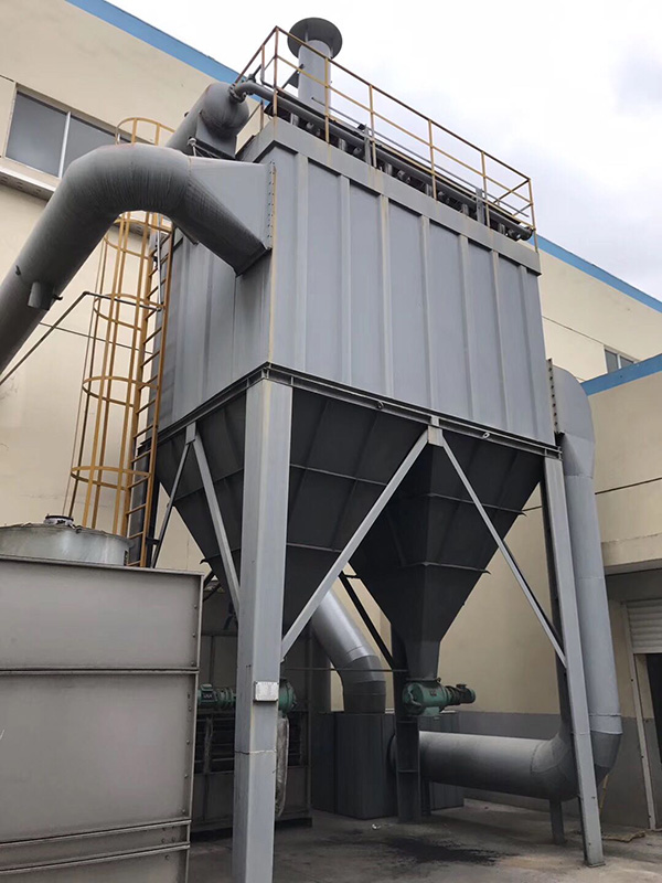 拋光打磨粉塵安裝布袋除塵器(圖1) 拋光打磨粉塵安裝布袋除塵器(圖1)