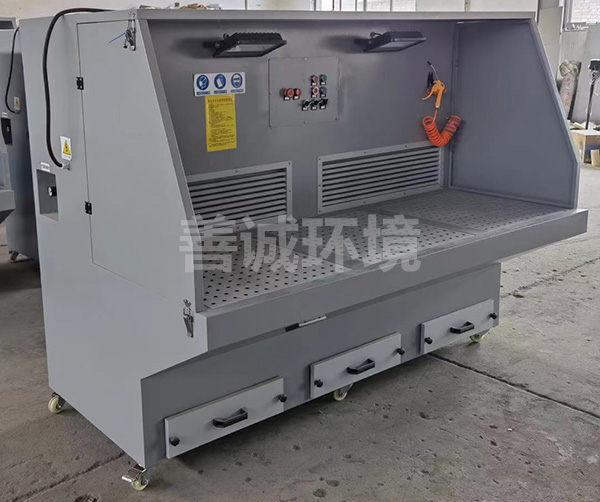 今日淺談：木工打磨除塵設(shè)備—打磨除塵工作臺(tái)(圖2)