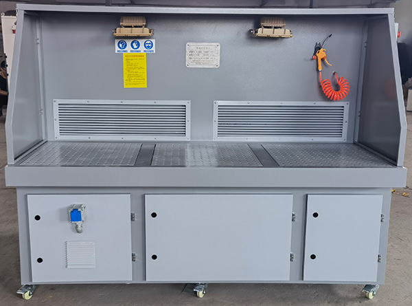 鋁打磨除塵平臺該怎么選型？能安全、高效、吸塵？