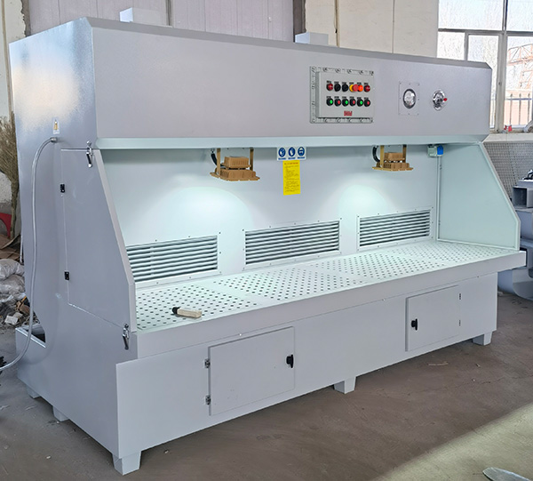 濕式防爆打磨工作臺(tái)，安全處理鋁件去毛刺粉塵的“神兵利器”！