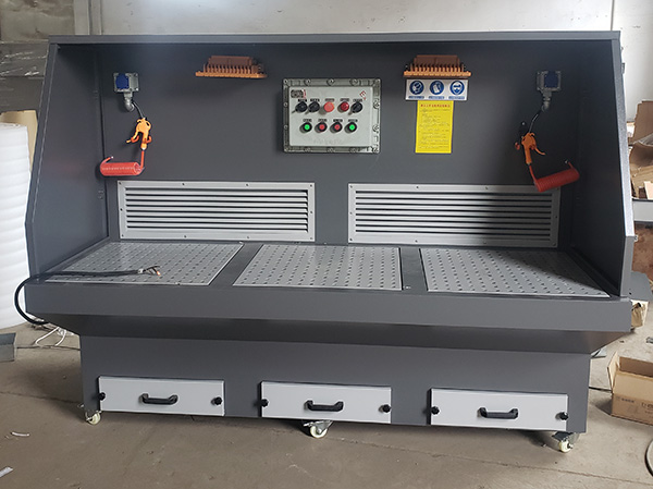 打磨吸塵工作臺的工作原理是什么？除塵效果如何？